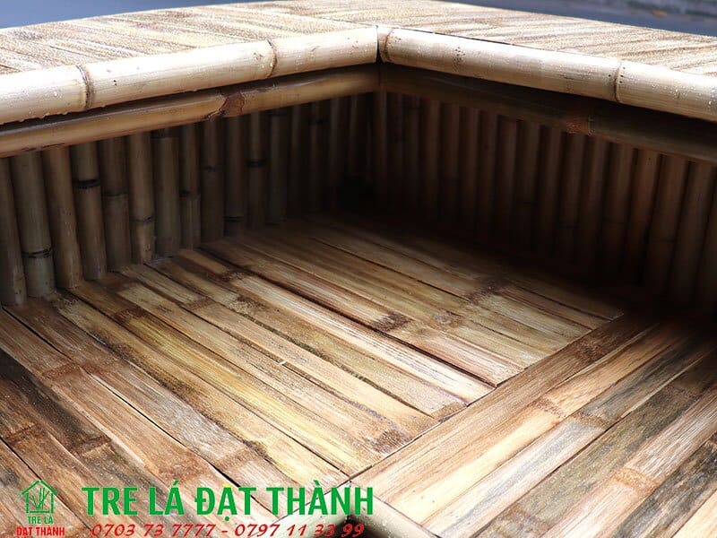 Quầy Bar Tre Nhà Hàng - QBT001